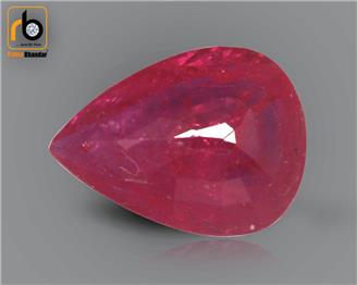NATURAL RUBY (MANAK) (HEATED & TREATED) (MH) 1.06 CRT ( 29364 )